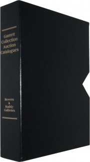 Garrett collection slipcase.Photo courtesy of Thomas Wetter Numismatic Library.