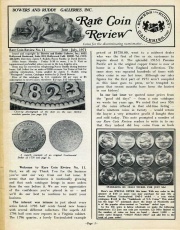 Number 11.Photo courtesy of Mark Borckardt Numismatic Library.
