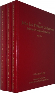 Hardbound Catalogs.Photo courtesy of Thomas Wetter Numismatic Library.