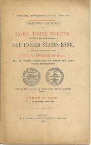 First edition.Photo courtesy of Wayne K. Homren Numismatic Library.