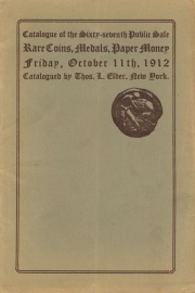 Catalogue of the sixty-seventh public sale [10/11/1912]