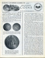 Volume 3, Catalog 5.Photo courtesy of Mark Borckardt Numismatic Library.