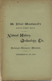 NATURE AND ART. CATALOGUE OF THE MUSEUM AT GLENMERE, IN THE CITY OF LYNN, FORMED BY N. VICKARY, TAXIDERMIST.