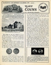 Volume 3, Catalog 9.Photo courtesy of Mark Borckardt Numismatic Library.