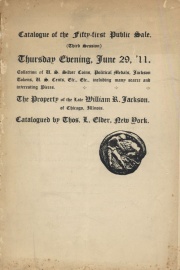 Catalogue of the fifty-first public sale. Third session. [06/29/1911]