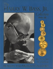 Bass 3 Catalog.Photo courtesy of Thomas Wetter Numismatic Library.