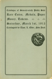 Catalogue of the seventy-sixth public sale. [03/01/1913]