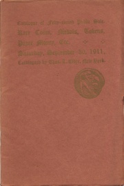 Catalogue of the fifty-second public sale. [09/30/1911]