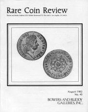 Number 45.Photo courtesy of Mark Borckardt Numismatic Library.