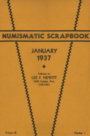 Issue number 11.Photo courtesy of Thomas Wetter Numismatic Library.