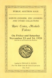 Public auction sale : the Norvin Lindheim, Eric Lindberg and other collections. [11/23/1928]