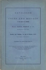 CATALOGUE OF COINS AND MEDALS TO BE SOLD AT AUCTION.
