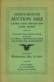Ninety-seventh auction sale of rare coins, medals, and paper money. [05/22/1935]