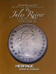 Reiver 3 Catalog.Photo courtesy of Thomas Wetter Numismatic Library.