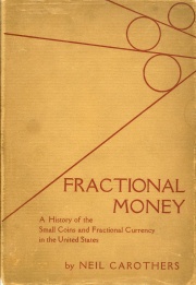 Rare first edition dust jacket.Photo courtesy of Wayne K. Homren Numismatic Library.