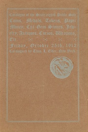 Catalogue of the sixty-eighth public sale. [10/25/1912]