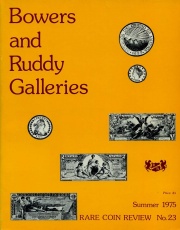 Number 23.Photo courtesy of Mark Borckardt Numismatic Library.