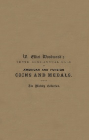 Pre Sale Catalog.Photo courtesy of Thomas Wetter Numismatic Library.