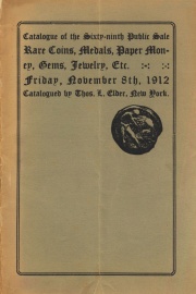 Catalogue of the sixty-ninth public sale ... [11/08/1912]