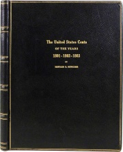 First Edition, Deluxe.Photo courtesy of George Frederick Kolbe - Fine Numismatic Books.