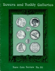 Number 20.Photo courtesy of Mark Borckardt Numismatic Library.