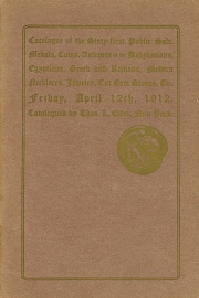 Catalogue of the sixty-first public sale : coins, medals ... [04/12/1912]