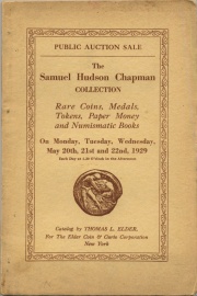Public sale : the Samuel Hudson Chapman collection. [05/20/1929]