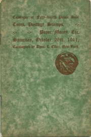 Catalogue of the fifty-fourth public sale. [10/28/1911]
