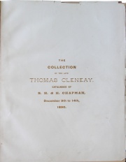 CATALOGUE OF THE LARGE AND VALUABLE COLLECTION OF ANCIENT, FOREIGN, ENGLISH AND AMERICAN COINS AND MEDALS OF THE LATE THOMAS CLENEAY, ESQ., OF CINCINNATI. (pg. 10)