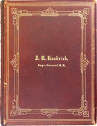 Deluxe leather presentation Banking & Counting House edition.Photos courtesy of Michael Sullivan Numismatic Library.