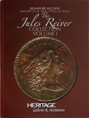 Reiver 1 Catalog.Photo courtesy of Thomas Wetter Numismatic Library.